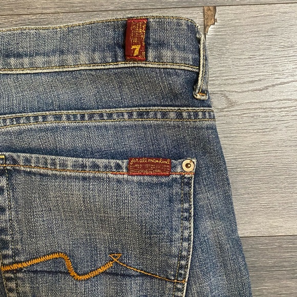 7 for all man kind boot cut jeans size 32 - Picture 3 of 9